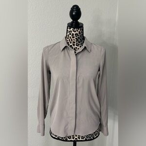 Tan Button Down Dress Shirt